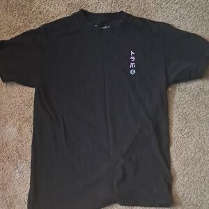 Empyre Black Tee with Tiger Graphic
